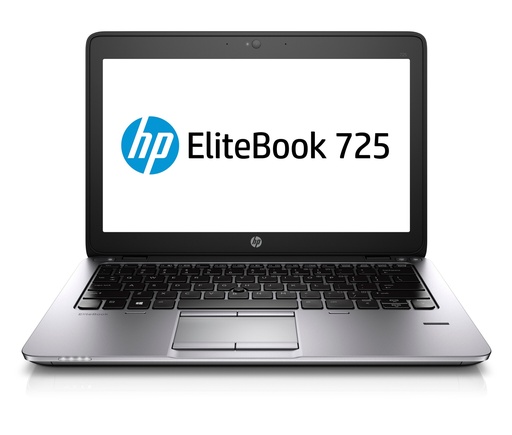 [F1Q17EA#ABH] HP EliteBook 725 G2 AMD PRO A8 PRO A8-7150B Laptop 31.8 cm (12.5") HD 4 GB DDR3L-SDRAM 500 GB HDD Wi-Fi 4 (802.11n) Windows 7 Professional Black, Silver