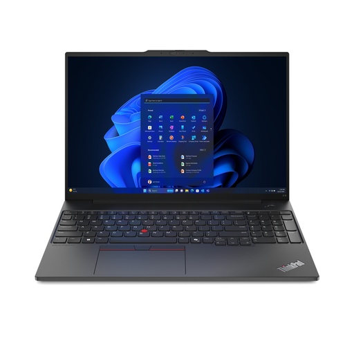 [21MA000JMH] Lenovo ThinkPad E16 Gen 2 (Intel) Intel Core Ultra 5 125U Laptop 40,6 cm (16") WUXGA 8 GB DDR5-SDRAM 256 GB SSD Wi-Fi 6E (802.11ax) Windows 11 Pro Engels Zwart